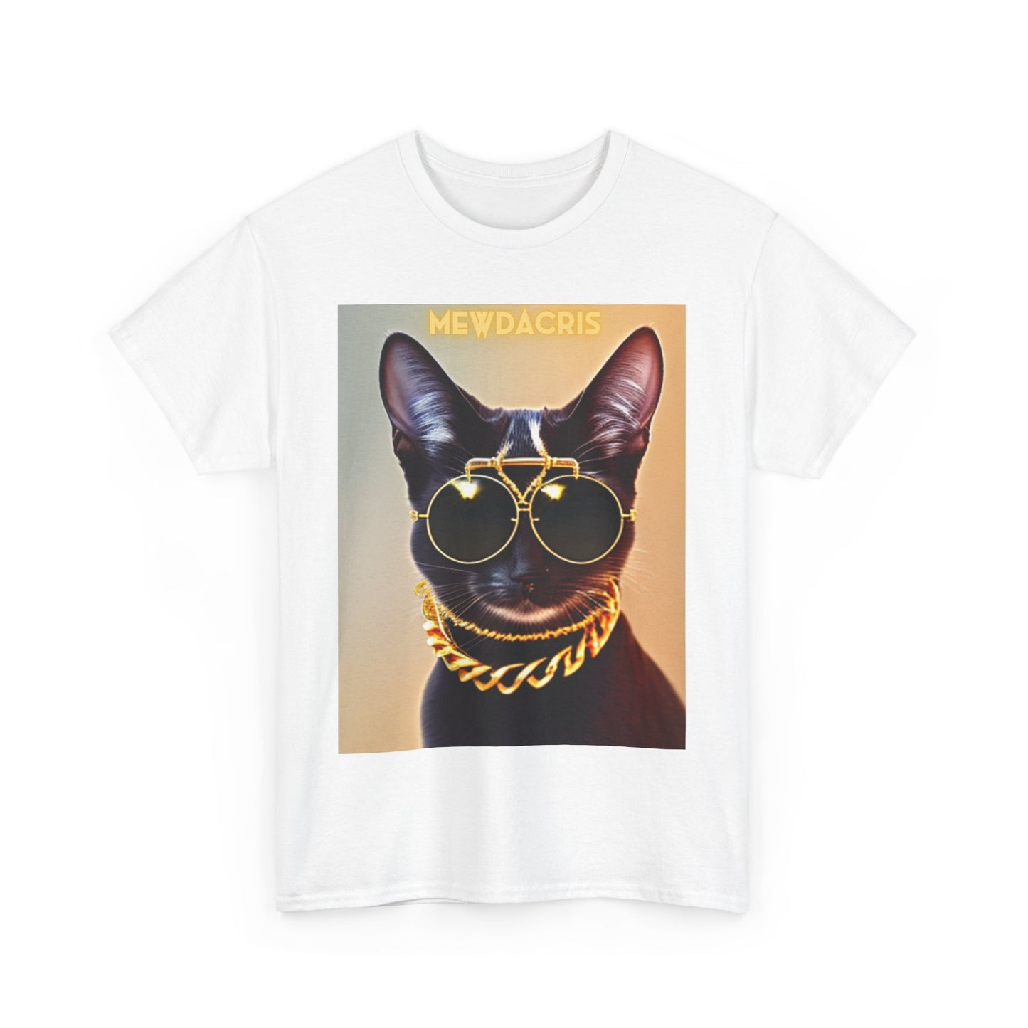 MEWDACRIS Unisex Heavy Cotton Tee